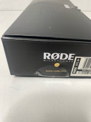 : Micrófono Røde NTG4+ Cañón Batería Recargable