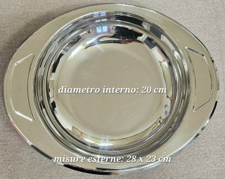 Piatto da Portata/Vassoio Zepter Originale Acciaio