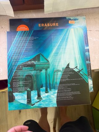 Erasure World Be Gone LP 2017