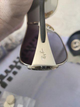 Gafas de sol Ray-Ban plateadas