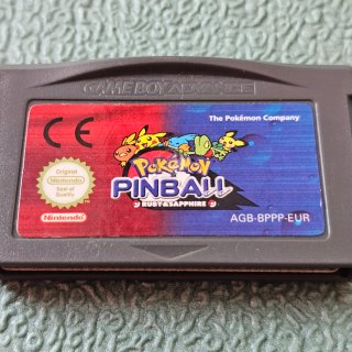 Pokémon Pinball Ruby & Sapphire GBA Game Boy