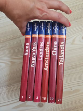 Pack 5 guias de viaje Lonely planet