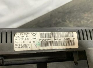 Renault 60730 cuadro 8200494955a scenic ii 1.5 dci