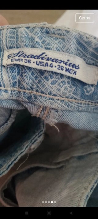 Lote 2 Vaqueros Springfield Mujer Talla 36