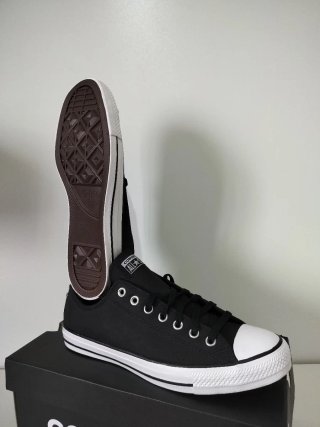 Converse All Star Unisex Negro Blanco