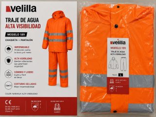 Traje Agua Alta Visibilidad Velilla 189