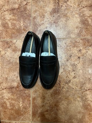 Mocasines Cortefiel negros talla 42