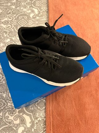 Zapatillas running Decathlon negras