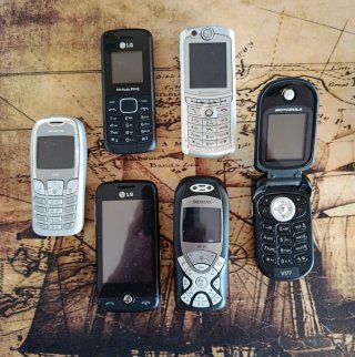 Lote Móviles LG, Motorola, Siemens etc