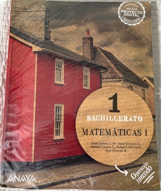 Matemáticas I 1 Bachillerato