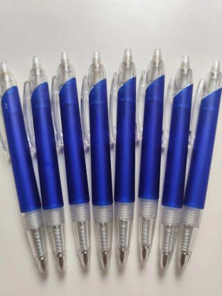 Lote 8 bolígrafos azules