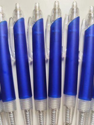 Lote 8 bolígrafos azules