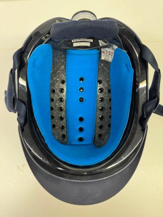 Casco equitación azul Decathlon T.M