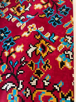 Bocetos antiguos de alfombras