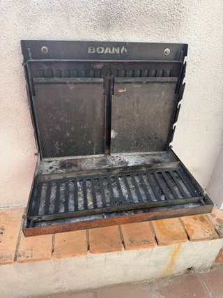 Barbacoa Plegable Metal y Madera