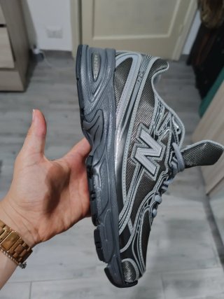 Scarpe New Balance Uomo Nero Argento