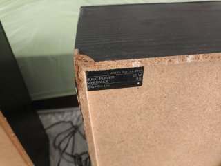 Altavoces Aiwa Negros