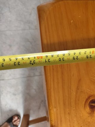 Mesa, 6 Sillas y Sinfonier Madera