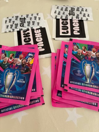 20 Sobres Champions League 25/26 mas 4 especiales