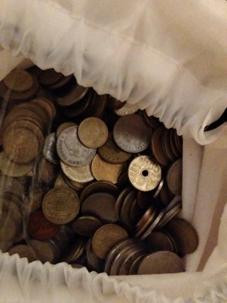Monedas antiguas variadas