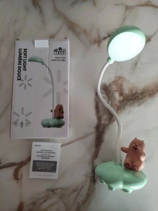 Lámpara de mesa Miniso We Bare Bears