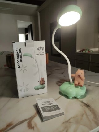 Lámpara de mesa Miniso We Bare Bears