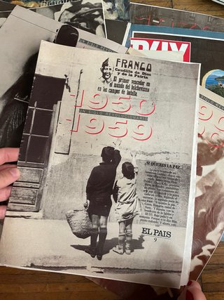 REVISTAS ANTIGUAS AJOBLANCO BLANCO Y NEGRO EL PAIS