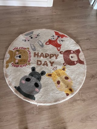 Alfombra infantil animales Happy Day