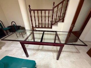Muebles de salón y comedor de madera