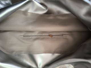 Bolso plateado