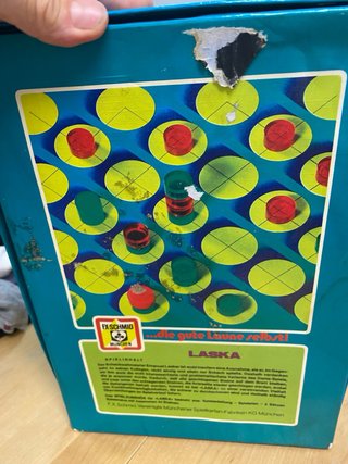 Juego de mesa Laska de Emanuel Lasker
