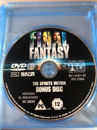 DVD Final Fantasy: The Spirits Within