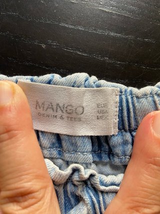 Shorts vaqueros ligeros Mango