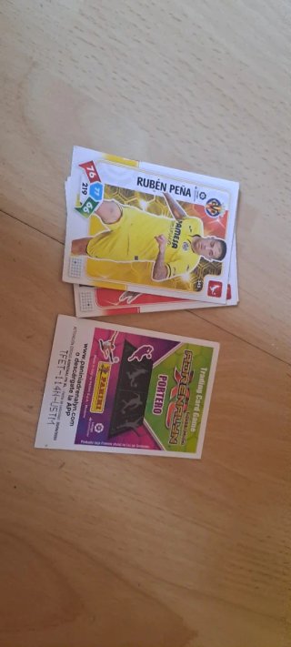 5 Cromos Panini Adrenalyn XL 2019-2020