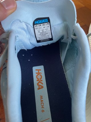 Hoka Mach 6 Zapatillas Running Azul
