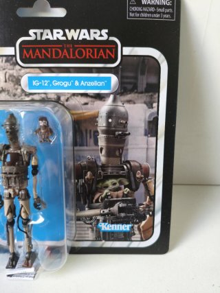 The Mandalorian IG-12, Grogu & Anzellan VC358