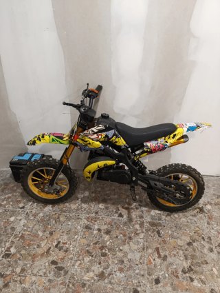 Minicross Infantil Rueda Amarilla