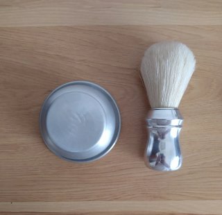 Set Acca Kappa pennello e ciotola da barba