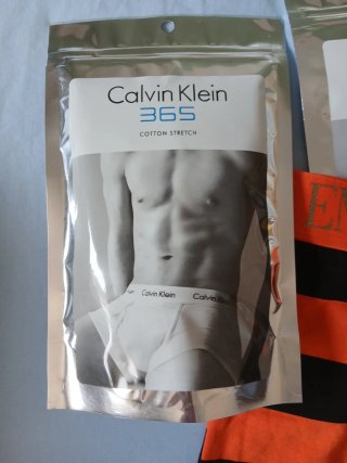 Lote Calzoncillos Calvin Klein y Armani Talla S/M