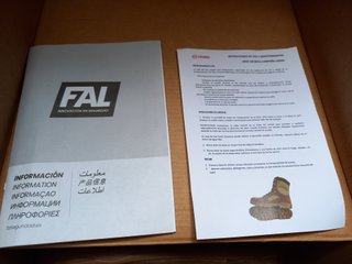 Botas militares áridas ET goretex FAL UCFAS 41