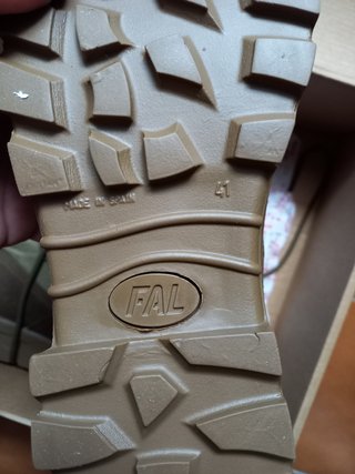Botas militares áridas ET goretex FAL UCFAS 41