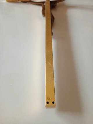 Crucifijo bañada en oro