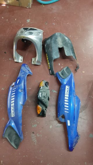 Carcasas Piaggio NRG (Laterales)