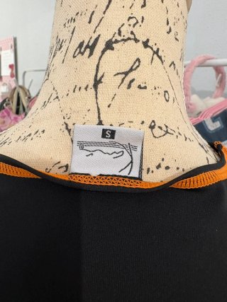 Vestido Karl Kani Negro Naranja Talla Única