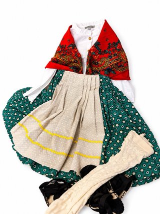 Traje Baturra Niña Talla Única
