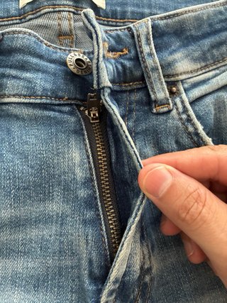 Pantalón Vaquero Skinny Pull&Bear Talla S
