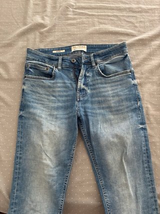 Pantalón Vaquero Skinny Pull&Bear Talla S