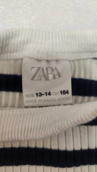 Top halter Zara rayas