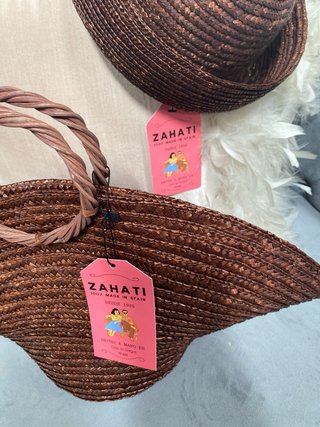 Conjunto Zahati: Bolso y Sombrero