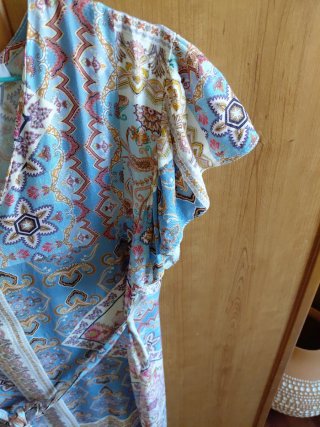 Vestido estampado talla única